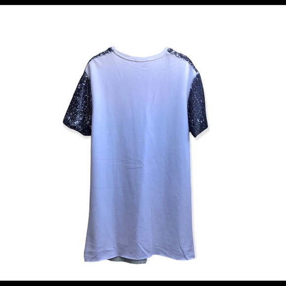 Zara Sequin Dress Sz L - Picture 4 of 4